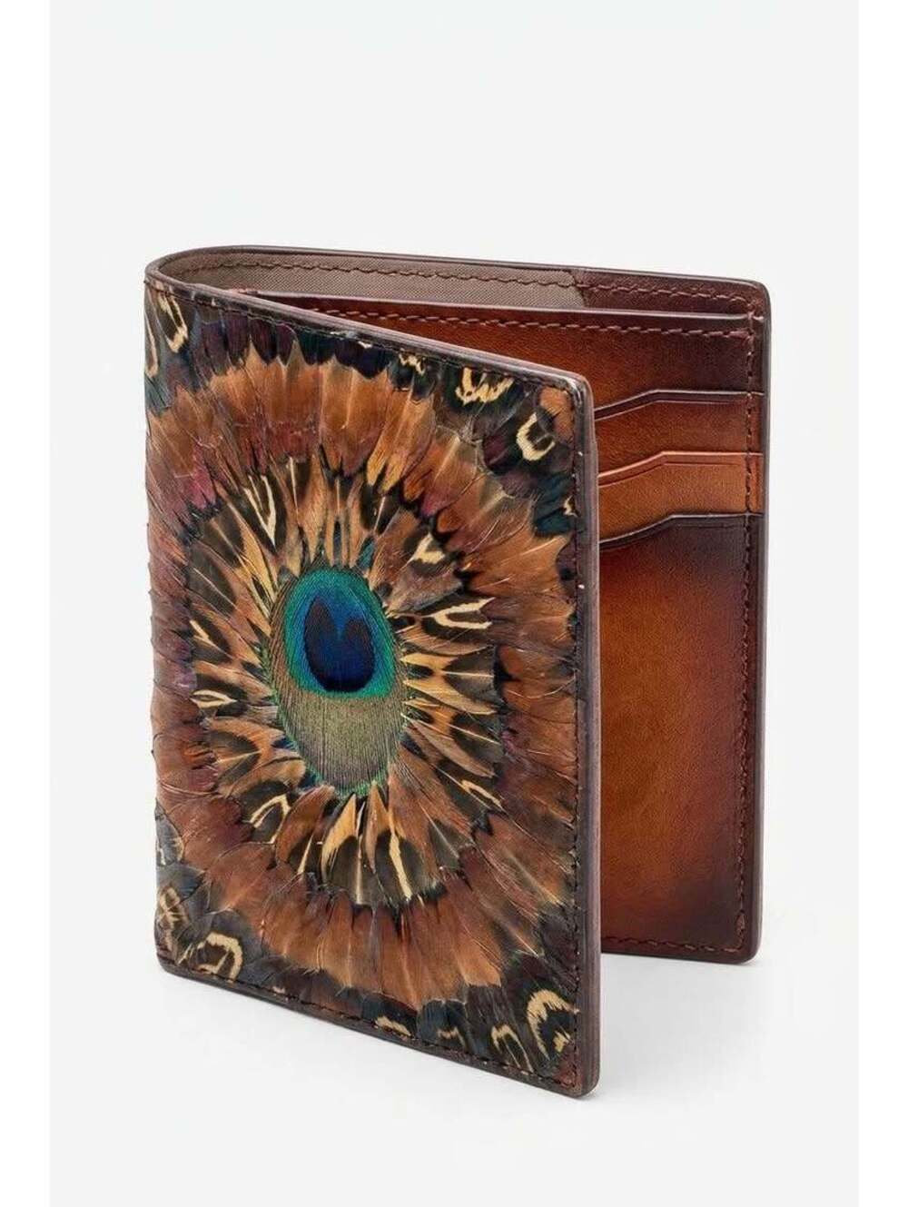 VINTAGE PEACOCK WALLET